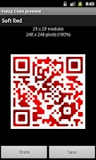Fancy QR Code الملصق