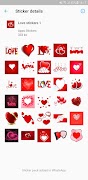 Love stickers imagem de tela 6