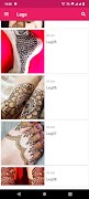 6 Schermata Mehandi Designs