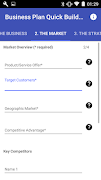 Business Plan Quick Builder screenshot 2