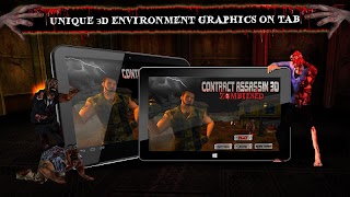 Contract Assassin 3D - Zombies ảnh chụp màn hình 7