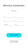 Binomial distribution screenshot 2