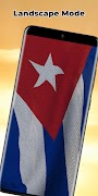 برنامه‌نما Cuba Flag Live Wallpaper عکس از صفحه