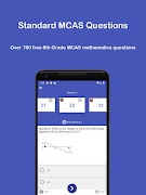 Grade 8 MCAS Math Test & Pract capture d'écran 6