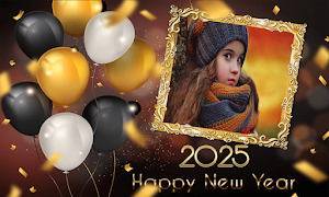 Happy New year photo Frames ảnh chụp màn hình 5