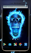 Fire Skull Wallpaper screenshot 3
