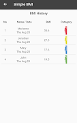 Simple BMI 截图 5