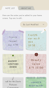 Cute Note Widget ภาพหน้าจอ 6