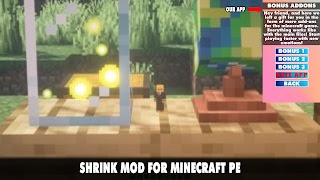 Shrink Player Mod Minecraft PE 截图 1