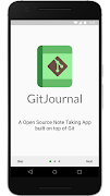 GitJournal - Notes with Git Plakat