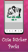 برنامه‌نما Valentine Sticker Maker for WA عکس از صفحه