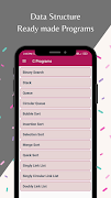 برنامه‌نما Data Structure عکس از صفحه