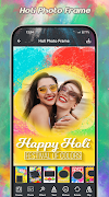 Holi Photo Frame syot layar 4