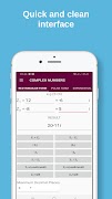 Complex Numbers Calculator imagem de tela 1