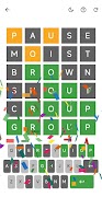 برنامه‌نما wordle عکس از صفحه