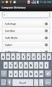 Computer Dictionary تصوير الشاشة 1