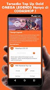 Codashop - Top Up Games & Cara Bayar Coda Shop اسکرین شاٹ 5