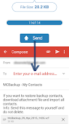 MCBackup - My Contacts Backup ภาพหน้าจอ 1