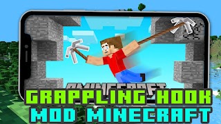 6 Schermata Mod Grappling Hook Minecraft