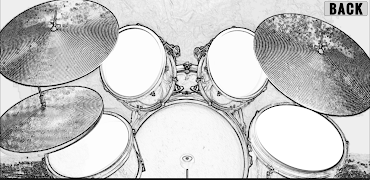 برنامه‌نما Drum Set عکس از صفحه