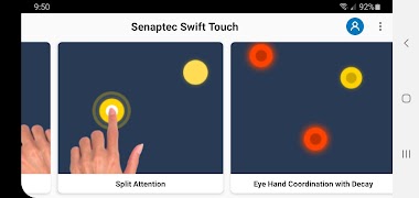 برنامه‌نما Senaptec Swift Touch عکس از صفحه