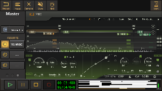 برنامه‌نما Audio Evolution Mobile Studio عکس از صفحه