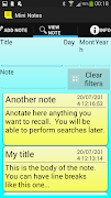 Mini Notes screenshot 1