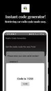 Radio Code Generator: RCG ภาพหน้าจอ 3