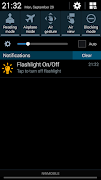برنامه‌نما Flashlight On/Off عکس از صفحه