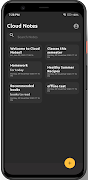 1 Schermata Cloud Notes Free