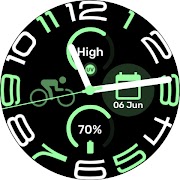 Stretched time -  Watchface স্ক্রিনশট 2