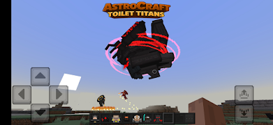 AstroCraft: Toilet Titans स्क्रीनशॉट 2