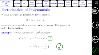 Algebra Tutorial 14 اسکرین شاٹ 5
