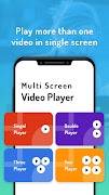 Multi Screen Video Player Screenshot 4