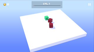 Drop a block - The cube game الملصق