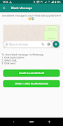 WA Tools - Blue text, Blank te تصوير الشاشة 2