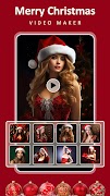 Merry Christmas Video Maker Screenshot 1