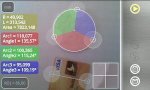 5 Schermata Partometer - camera measure