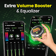 Lautstärke-Booster-App Plakat