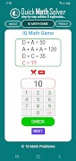 Quick Math Solver اسکرین شاٹ 7