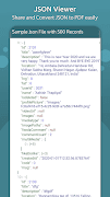 JSON Viewer: JSON to PDF স্ক্রিনশট 4