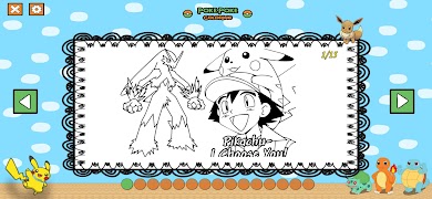 Poke Coloring Affiche
