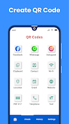 QR 스캐너 및 생성기 스크린샷 1