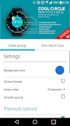 Cool Circle watch face screenshot 5