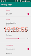 Overlay Clock Ekran Görüntüsü 1