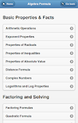 Maths Formulas screenshot 2