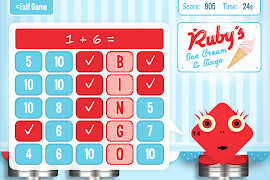 Squeebles Maths Bingo capture d'écran 5
