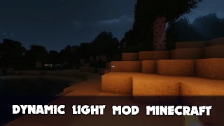 Poster Dynamic Lights Mod Minecraft