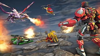 Flying Dragon Robots Transform スクリーンショット 5
