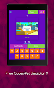 Codes-Pet Simulator X স্ক্রিনশট 5